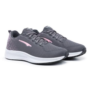 Imagem de Tênis para Caminhada Academia Feminino Confortavel Treino Esportivo Branco-Feminino