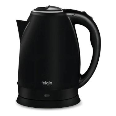 Imagem de Chaleira Elétrica Jarra 2 Litros Preta 1200w Elgin Cor Preto