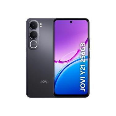 Imagem de Smartphone JOVI Y21 4G Tela 6.68" 256GB Câmera 50MP Bateria 6500mAh Preto