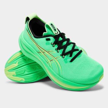 Imagem de Tênis Asics Gel-Nimbus 28 Masculino, Verde, 41