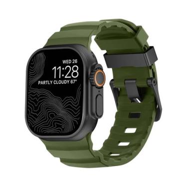 Imagem de Pulseira De Silicone Trail De 49mm 46mm 45mm 44mm Para Apple Watch Ult