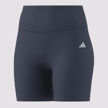 Imagem de Shorts Adidas TR Basic Feminino Azul Marinho, GG