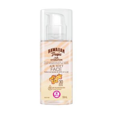 Imagem de Protetor Solar Hawaiian Tropic Silk Hydration Air Soft Face 30 FPS com