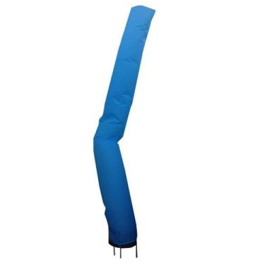 Imagem de Canudo Biruta de 3,80m com  Exaustor de 40cm Bivolt - AG Ramos, Azul