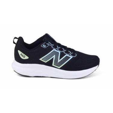 Imagem de Tênis Masculino New Balance M460ZC4 Corrida, 42, Preto, Verde