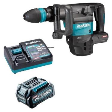 Imagem de Martelo Rompedor 40V XGT HM001GZ Bateria 2.5Ah Makita 220v