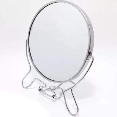 Imagem de Espelho de Mesa Maquiagem Dupla Face com Aumento 8" Polegadas - TWO-SI