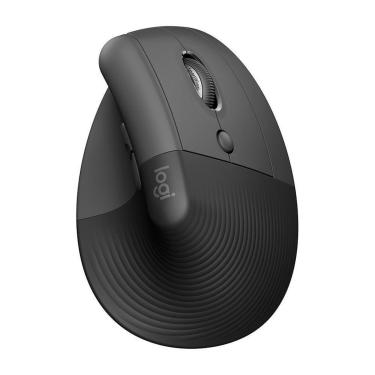 Imagem de Mouse Sem Fio Logitech Lift, 4000 DPI, 6 Botões, Bluetooth, Ergonômico, USB-910-006466-...