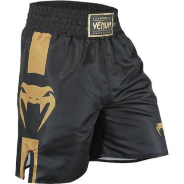 Imagem de Short Boxe Venum Logo Performance Gold, GG