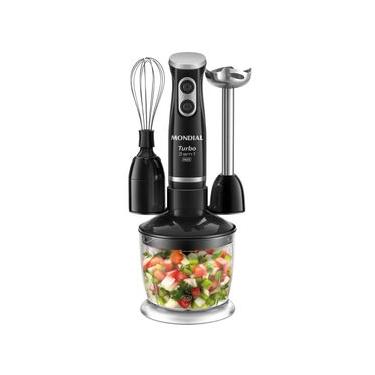 Imagem de Mixer Mondial Turbo 3 em 1 Inox M-18-BI 500W Função Turbo