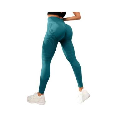 Imagem de Calças De Yoga De Cintura Alta Com Alta Elasticidade, Leggings Para Fi