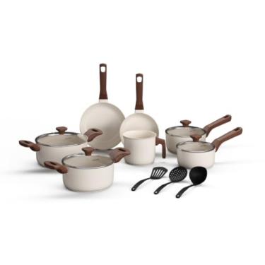 Imagem de Mimo Style, Conjunto de Panelas 10 Peças Pratic Cook Marmol