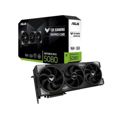 Imagem de Placa de Vídeo ASUS RTX 5080 TUF GAMING 16G GDDR7