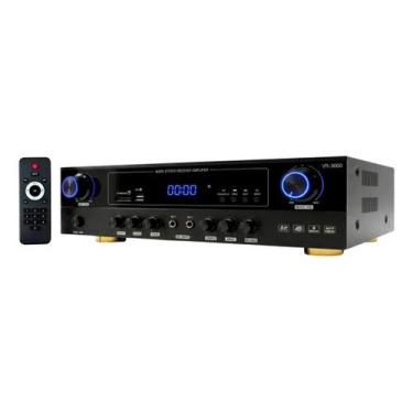 Imagem de Amplificador Som Ambient Receiver Home 600w Ksr Av999 Vr3000 - KSR PRO