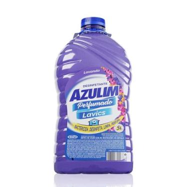 Imagem de Desinfetante Azulim 5L Lavanda Ação Prolongada