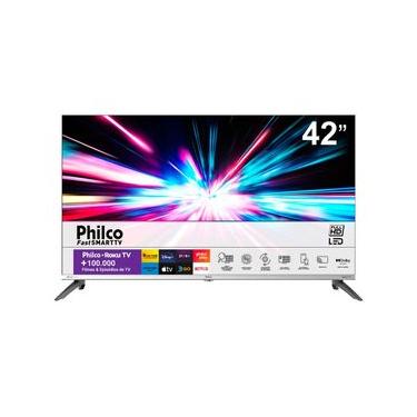 Imagem de Smart TV LED 42 Philco Full HD PTV42M9GR2CMB Roku TV, HDMI, USB e Wi-Fi
