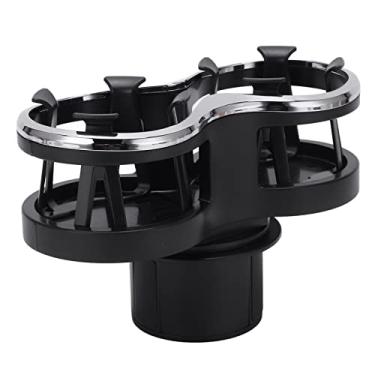 Imagem de 2 em 1 organizador de bebidas plug and play universal grosso multifunção suporte de copo de carro extensor para leite chá-lata cinzeiro