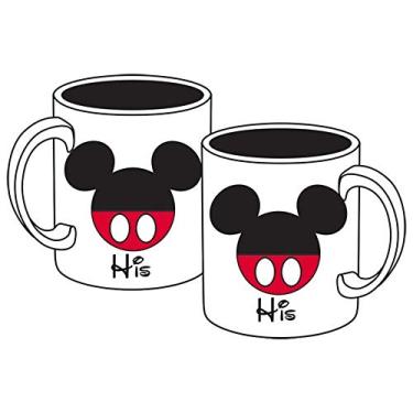 Imagem de Caneca Mickey"His" 325 ml, branca