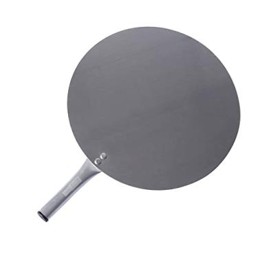 Imagem de Pá De Pizza Em Alumínio Espátula Cabo Curto 35cm Issi Grill Reforçado