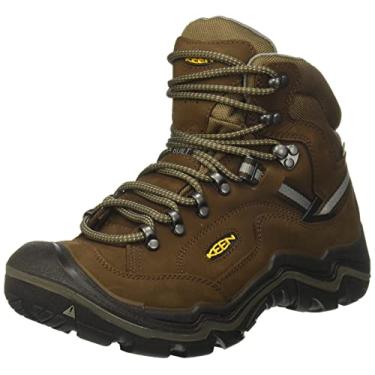 Imagem de KEEN Bota de caminhada masculina Durand 2 Mid impermeável, Cascade marrom/gárgula, 12