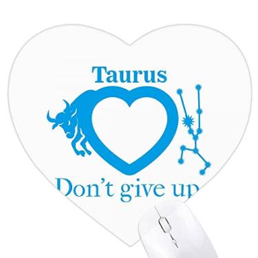 Imagem de Mousepad Motivation Constellation Love Taurus Heart Tapete de borracha para escritório