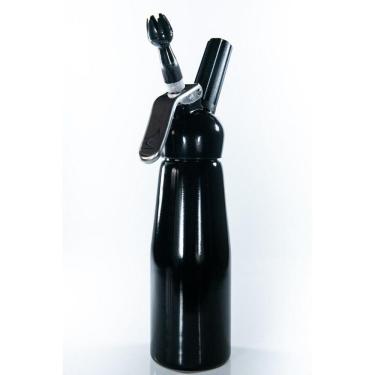 Imagem de Garrafa Sifão Para Chantilly 500 Ml - Preta Brilhante