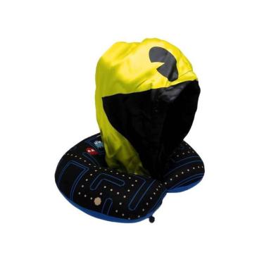 Imagem de Almofada De Pescoco Kathavento Com Capuz Pac-Man
