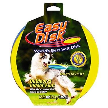 Imagem de Disco de voo fácil para cães - Brinquedo de busca interativo para cães - Durável e fácil para os dentes - Simples de jogar - flutua na água