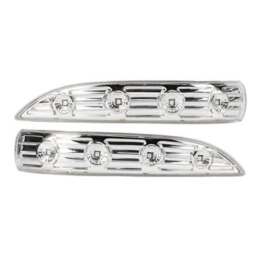 Imagem de Aramox Luz indicadora de espelho lateral, 1 par de luz LED retrovisor lateral substituição para Tucson Ix35 2010-2015