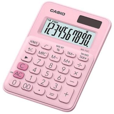 Imagem de Calculadora Casio De Mesa 10 Dígitos Ms-7Uc-Pk - Rosa