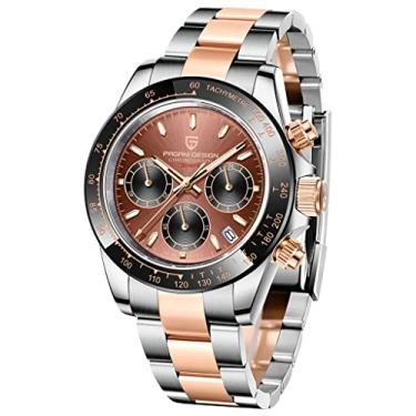 Imagem de HaiQin Relógio Pagani Design Clássico Masculino Multifuncional Cronógrafo Completo Aço Inoxidável Japonês VK63 Testador de Movimento de Quartzo 100 m À Prova D'Água Luxo Business Watch,