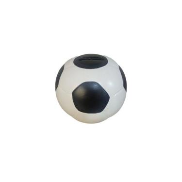 Imagem de Cofrinho Cofre Pequeno Bola De Futebol Ceramica - Hp Decor