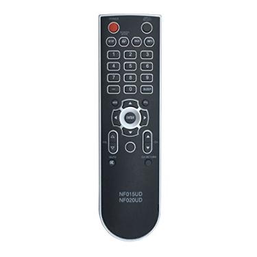 Imagem de Controle remoto de substituição NF015UD NF020UD para Emerson Sylvania TV LC320EM82S LC320EM8A LC320EM8A LC260SS8 LC320SL8 LC370SS8
