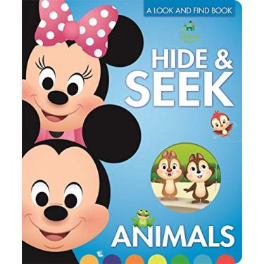 Imagem de Disney Baby: Hide & Seek Animals a Look and Find Book: A Look and Find Book