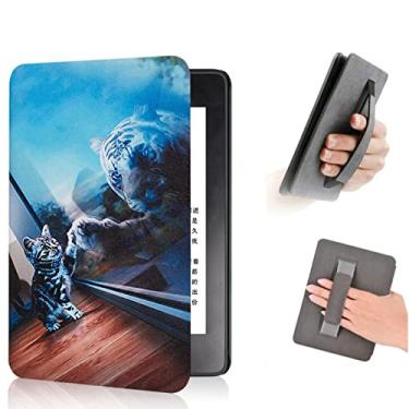 Imagem de Capa leve com alça de mão para o Kindle de 11ª geração, modelo (C2V2L3) lançado em 2022. com ativação automática - hibernar, não para a 11ª geração do Kindle Paperwhite