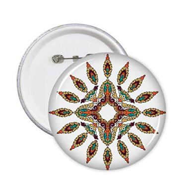 Imagem de Culture Religion Customs Alfinetes assimétricos Emblema Botão Decoração Acessório 5 peças