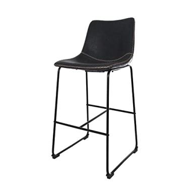 Imagem de Banqueta Alta Vintage Munich Preta