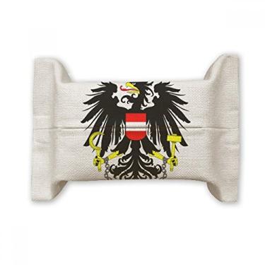 Imagem de Bolsa de linho de algodão com emblema nacional da Áustria