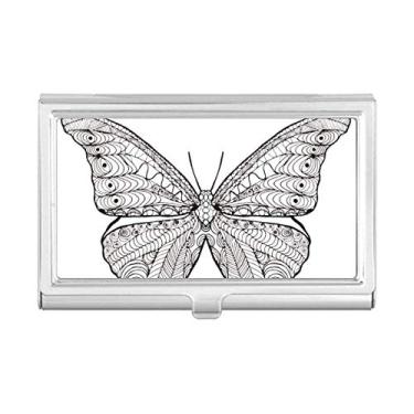 Imagem de Linda carteira com desenho de animal de borboleta, porta-cartões e porta-cartões