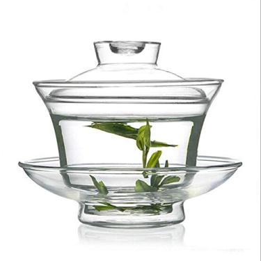 Imagem de PAYNAN Chinese Traditions xícara de chá de café de vidro Kung Fu Gaiwan conjunto de acessórios para conjunto de chá