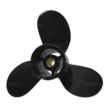 Imagem de Hélice P/Motor Popa Mercury Tohatsu 8-9.8 HP 8 1/2 Passo 8 1/2