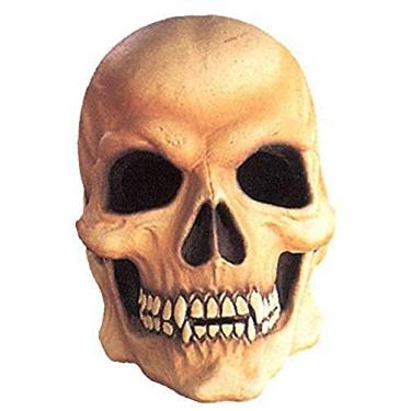 Imagem de Rubie's Máscara masculina de látex de caveira de vampiro, conforme mostrado, tamanho único