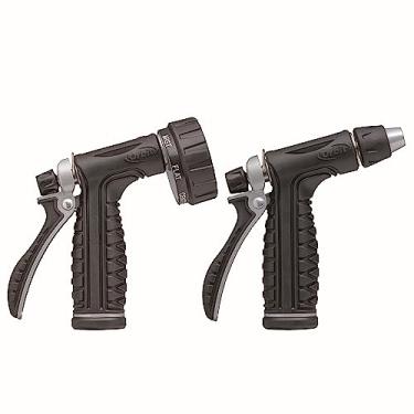 Imagem de Orbit 26814 Pro Flo Bicos de pulverização de mangueira de gatilho traseiro de metal pacote duplo
