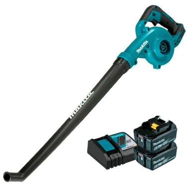 Imagem de Soprador Folhas A Bateria 18V Makita Dub186Z 2 Baterias 18V