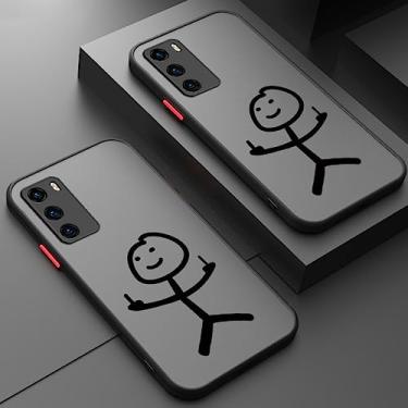 Imagem de Capa de telefone para Huawei P Smart Y7A P40 Lite 4G P50 Pro Honor 20 30 50 70 Pro Nova 9 10 5T capa rígida para PC, 1, para P40 Pro