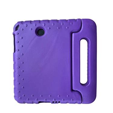 Imagem de Capa Infantil Maleta Compatível Para Samsung Galaxy Tab A 8.0'' P350 P355 T350 T355 2015 LILAS. EVA, Emborrachada, Leve