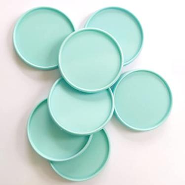 Imagem de Kit 12 Discos GG 45mm de Caderno Infinito Sistema Inteligente Amor Infinito Cadernos - Liso - Tiffany