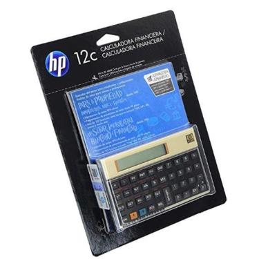 Imagem de Calculadora Hp 12C Gold Dourada 120 Funções