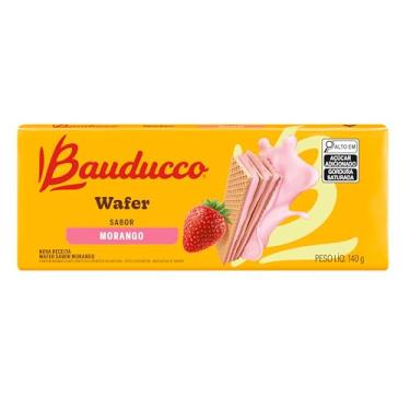 Imagem de Wafer Morango Bauducco 140g