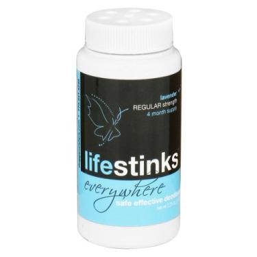 Imagem de Duggan Sisters Desodorante de viagem lavanda de força regular 2,25 oz desodorante sem alumínio Desodorante de 2,25 onças Branco